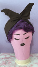 Load image into Gallery viewer, Batwing selftie headwrap