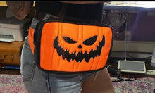 Load image into Gallery viewer, Custom Pumpkin face Fanny pack
