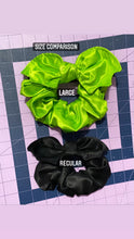 Load image into Gallery viewer, LARGE Batwing scrunchies
