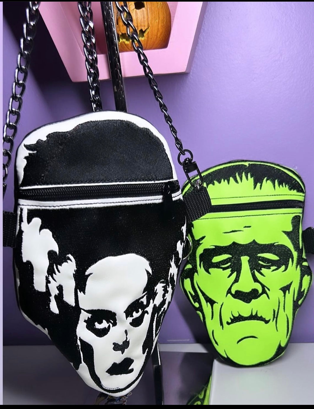 Bride of Frankenstein OR Frankenstein crossbody