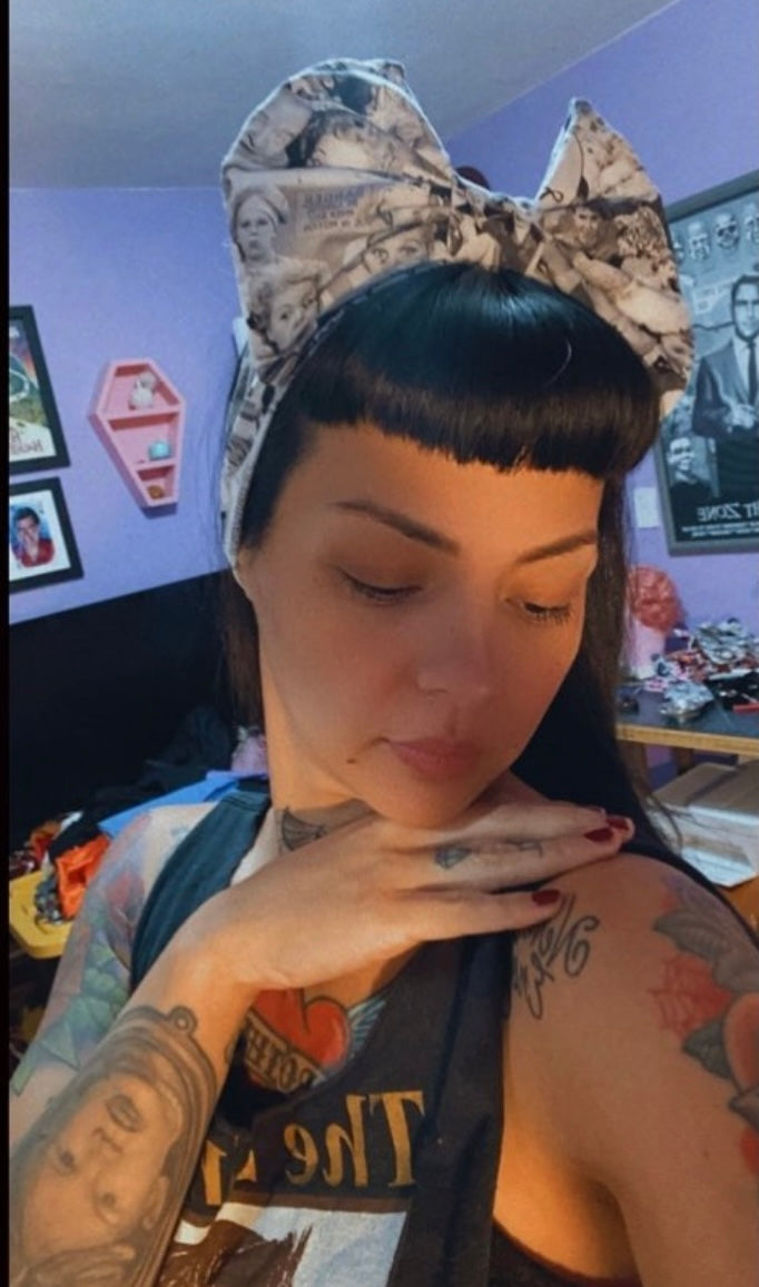 Big bow turban headbands